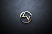 LV letter mark logo design, a Branding & Logo Template by Amadul11 (Thumbnail 4 of 4)