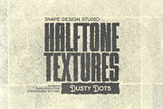 Halftone Textures - Dusty Dots, a Texture Graphic by Snape Design Studio (Thumbnail 1 of 4)