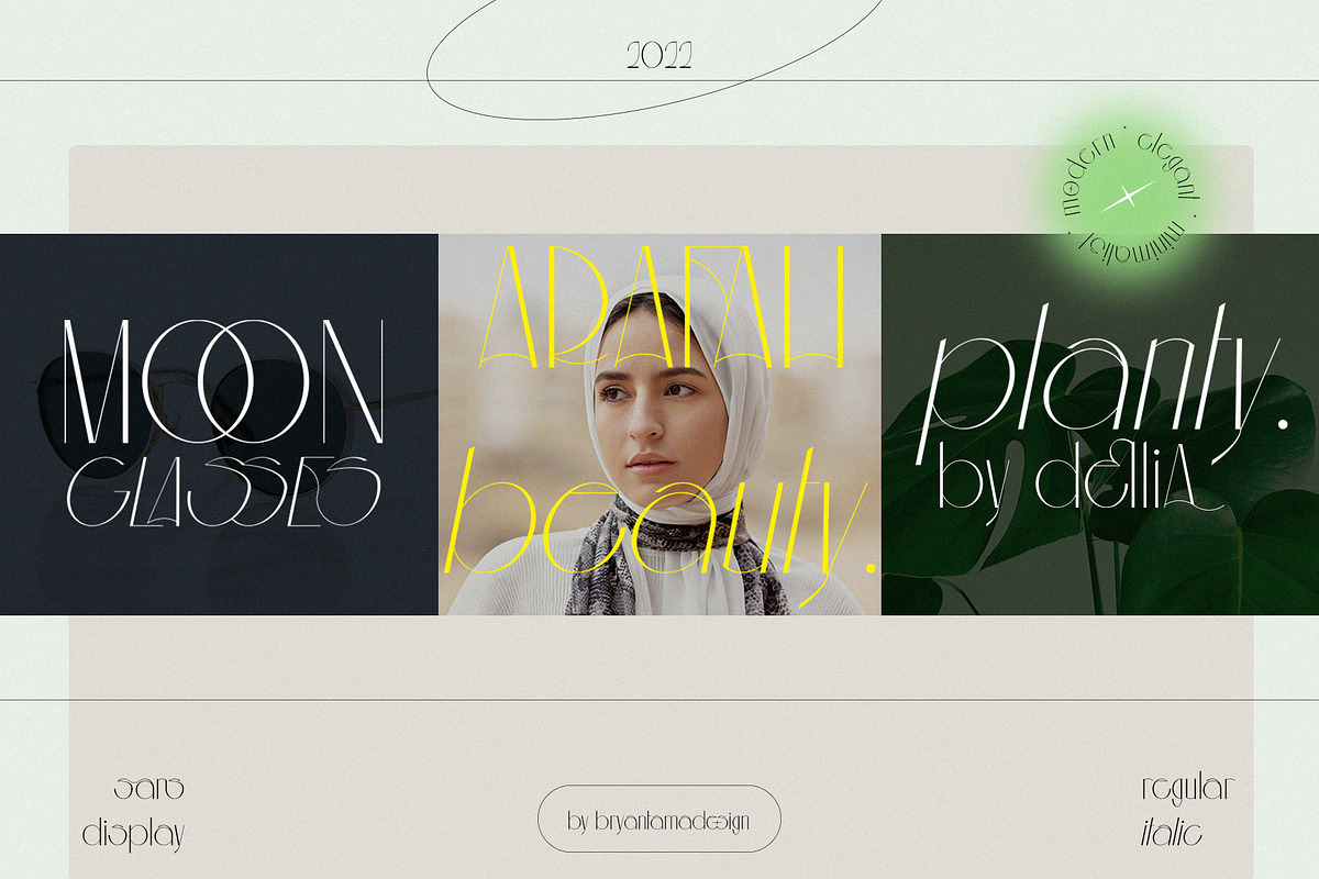 Aouar - Minimalist Font, a Sans Serif Font by StudioinBry (Photo 8 of 14)