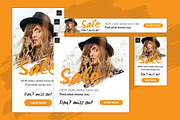 Fashion Web Ad Marketing Banner set, a Templates & Theme by RWstudio (Thumbnail 2 of 3)