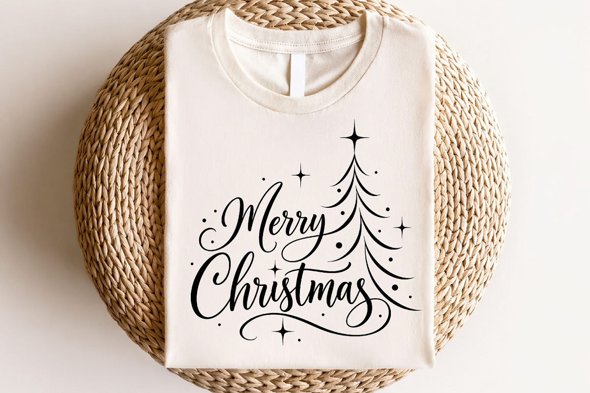 Merry Christmas PNG, a Seasonal Illustration by CraftArtStudio (Photo 4 of 4)