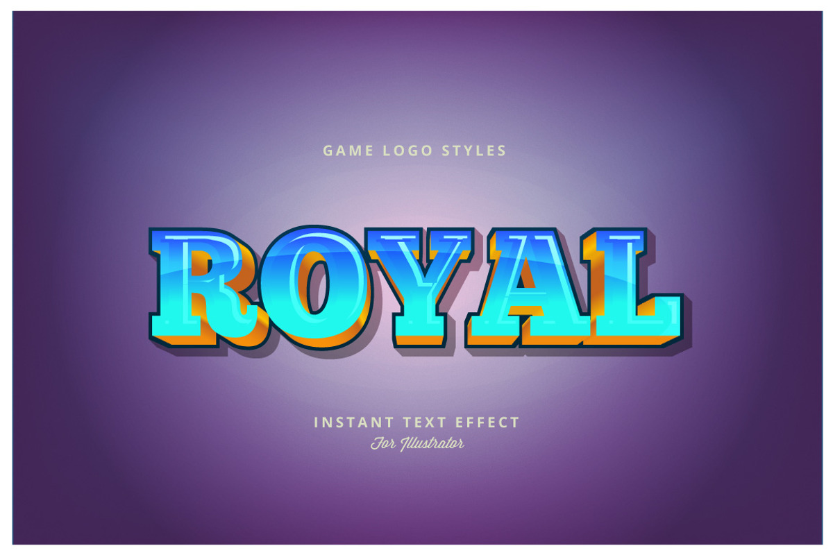 Game Styles for Illustrator, a Layer Style Add-On by Vector Galore (Photo 6 of 11)