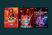 Music Event Flyer Templates Bundle, a Marketing Template by Allies Interactive (Thumbnail 4 of 5)