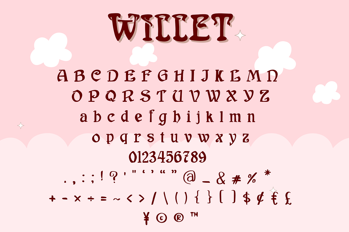 WILLET, a Handwritten Font by Sirinart (Photo 2 of 6)