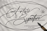 Artistic Signature, a Script Font by HKL Studio (Thumbnail 17 of 18)