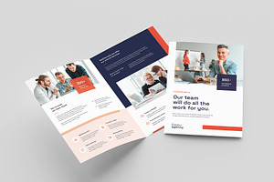 Consulting Agency Brochure Bi-Fold