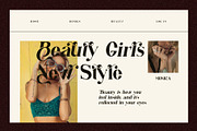 Hevin Ligature Serif Typeface, a Serif Font by yaqublekker (Thumbnail 8 of 10)
