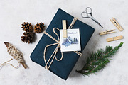 Watercolor winter mountains, a Seasonal Illustration by mArtstore (Thumbnail 8 of 8)