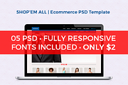Shop'em All | Ecommerce PSD Template, a Websites & App Template by Saif71 - Shop (Thumbnail 6 of 6)