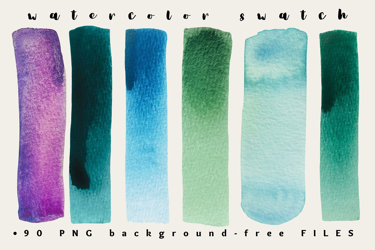 Minimalist Painted Color Swatches, an Object Graphic by Eryn Rose Design (Photo 5 of 13)