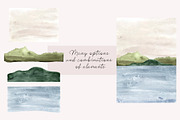 Abstract Watercolor Landscape Prints, an Illustration by Slastick (Thumbnail 13 of 14)