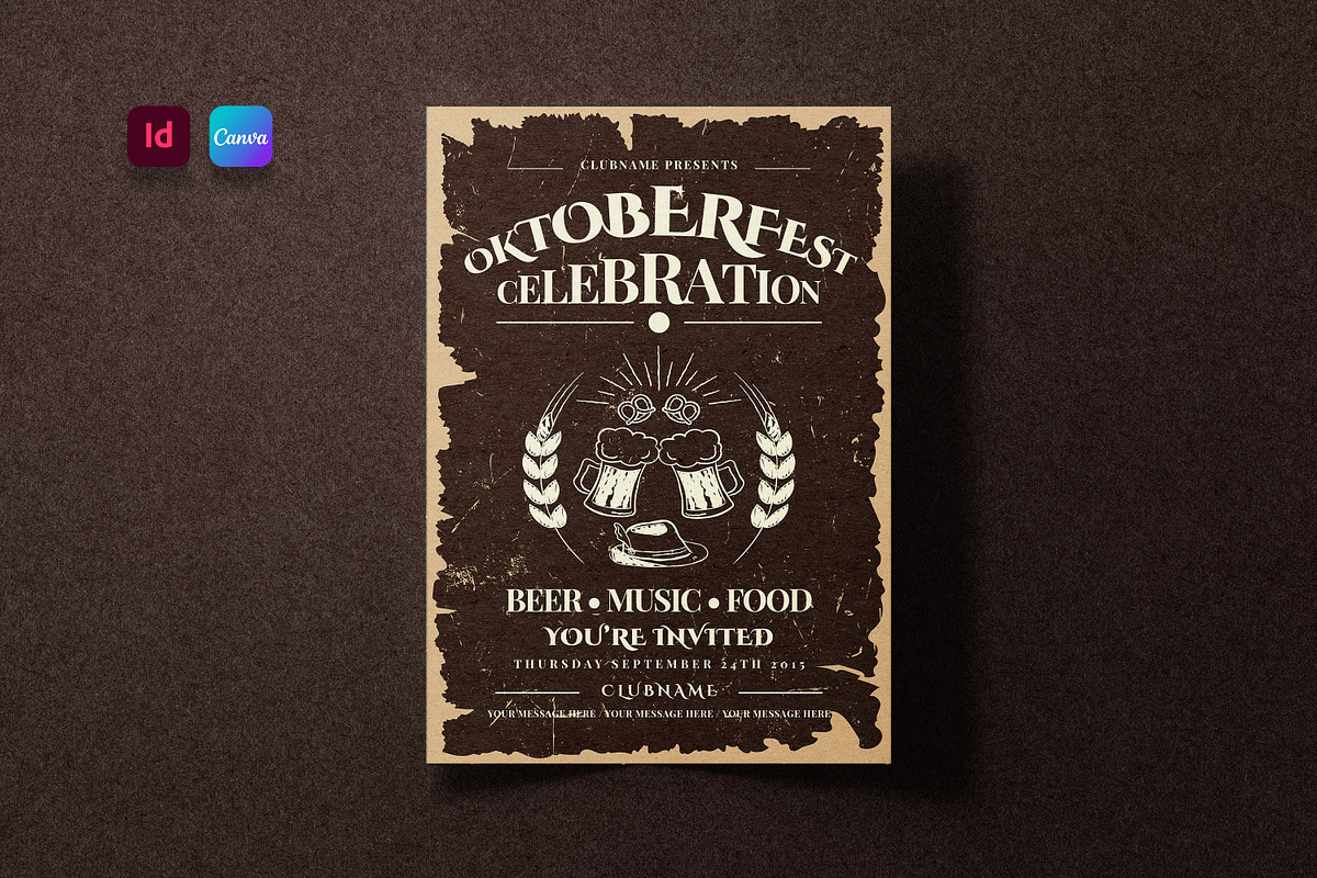 Oktoberfest Celebration Flyer