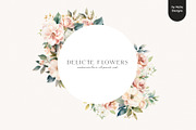 Delicate Flowers, a Decorative Illustration by PeDe Designs (Thumbnail 7 of 8)