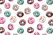 Sweet Dreams. Watercolor Sweets, a Food Illustration by Olga Olmix (Thumbnail 7 of 12)