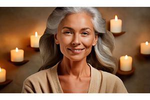 A serene portrait of an elderly, a Beauty & Fashion Photo by Igor Tichonow