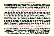 Whyte Wyrm - heavy duty horror, a Handwritten Font by Comicraft Fonts (Thumbnail 8 of 8)