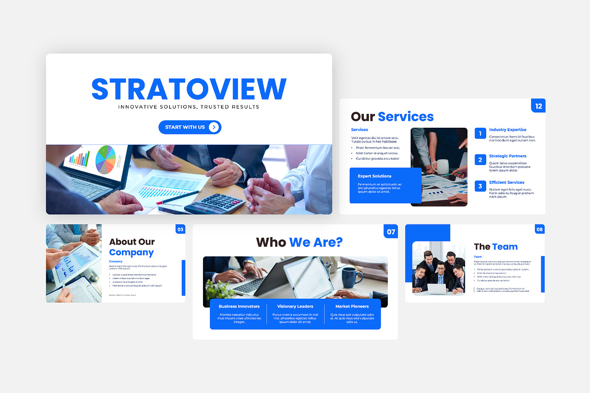 Business Keynote Presentation, a Presentation Template by Kren Studio (Photo 1 of 8)