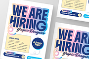 Job Hiring Graphic Designer Flyer, a Flyer Template by Annora Studio (Thumbnail 5 of 6)