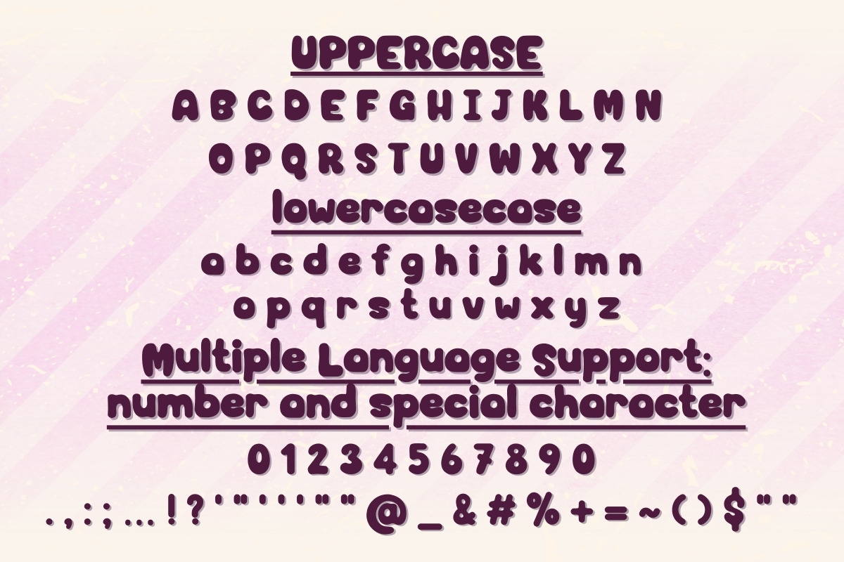 Happy Smile - Handwritting, a Font by Charmingbear59.design (Photo 5 of 5)