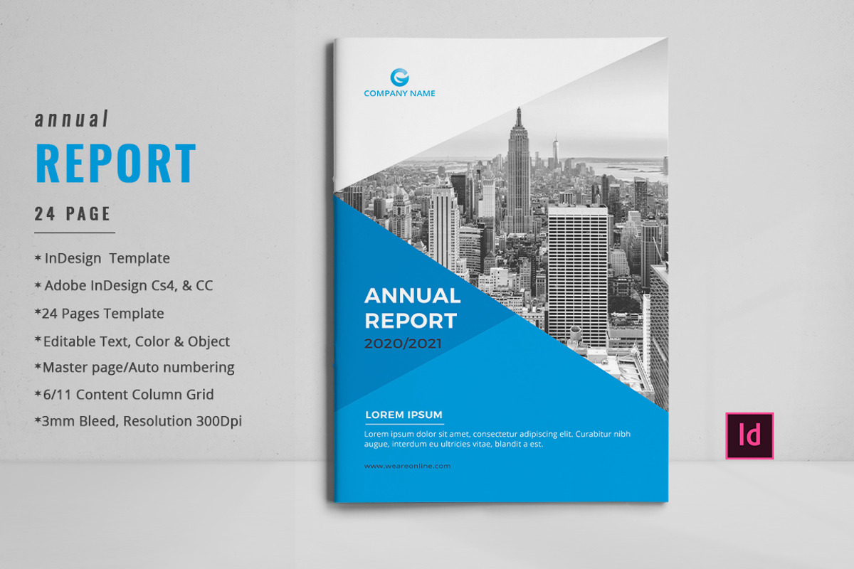 Annual Report, a Brochure Template by design_pick (Photo 1 of 17)