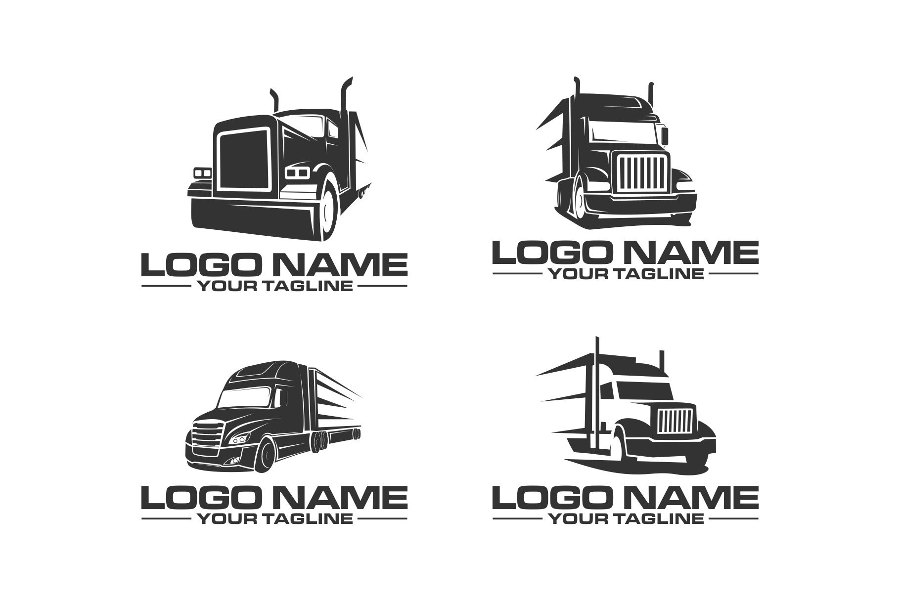 truck logo | Branding & Logo Templates ~ Creative Market