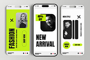 Modern Fashion Social Media Story, a Social Media Template by MightyDesign (Thumbnail 1 of 6)
