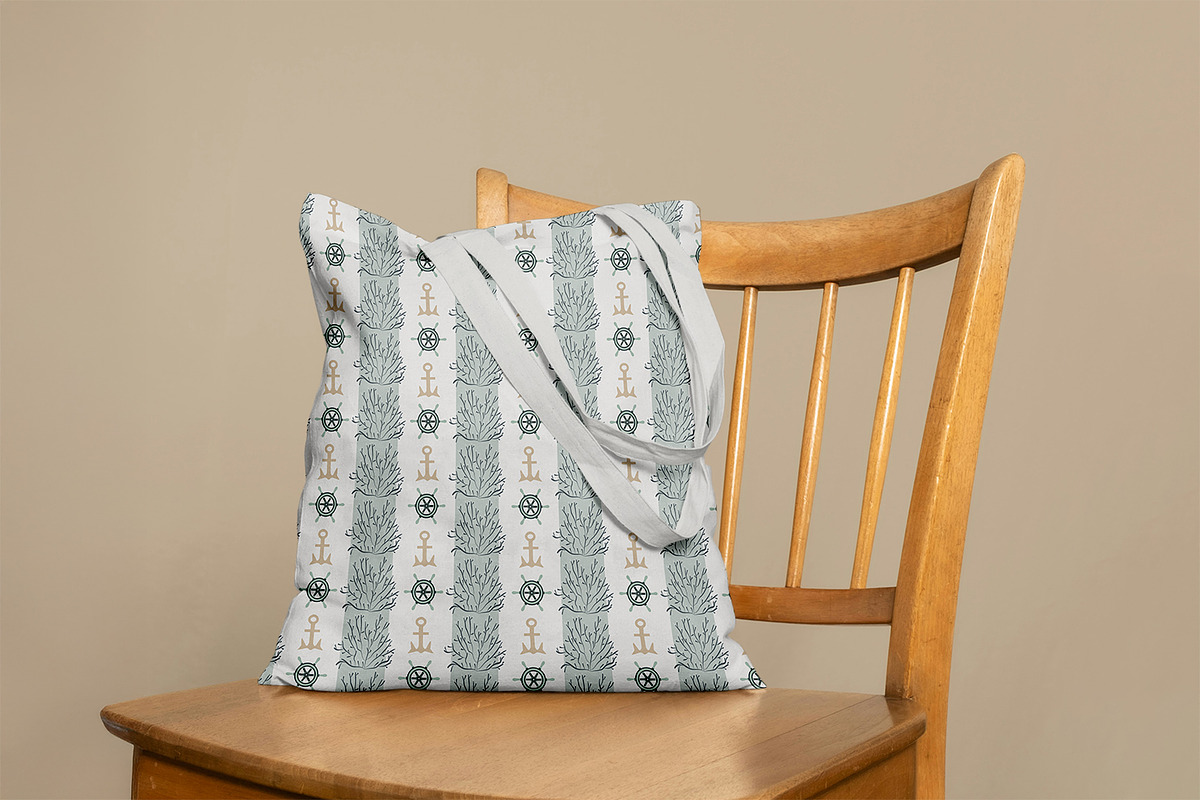 Nautical Stripe, a Pattern Graphic by snadiacreations (Photo 3 of 3)