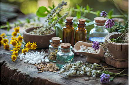 Homeopathy and dietary supplements, a Health & Medical Photo by Neirfy