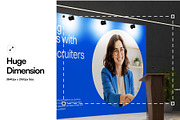 Backdrop Mockup, an Advertising Mockup by SLAB! Design (Thumbnail 2 of 7)