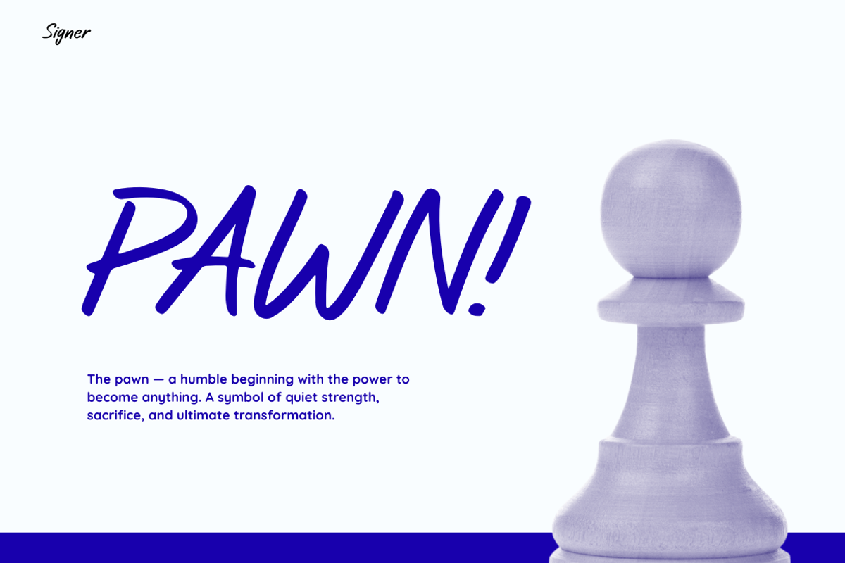 Signer, a Script Font by Pinisi ART (Photo 3 of 10)