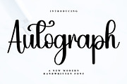 Autograph, a Handwritten Font by InermediaSTUDIO (Thumbnail 1 of 6)