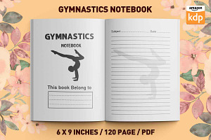 Gymnastics Note Book KDP Interior