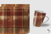 Old Grunge Plaid Seamless Pattern, a Pattern Graphic by Creative Store (Thumbnail 3 of 5)
