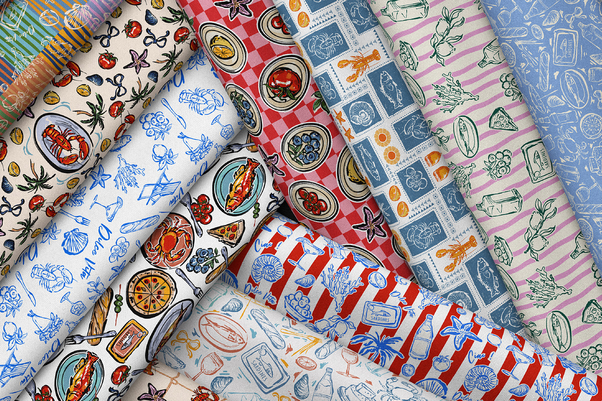 Dolce Vita Getaway, a Pattern Graphic by MSNTY STUDIOX (Photo 2 of 30)