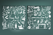 Blackboard education doodle pack (2), an Icon by Crytal Home Graphics (Thumbnail 2 of 4)
