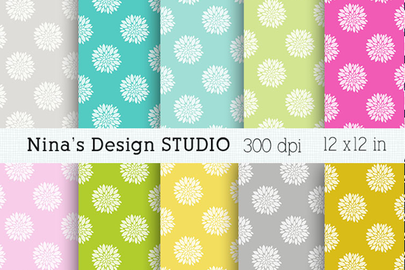Peoni Digital Papers preview 2