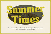 Minigolf - Groovy Serif Display, a Serif Font by Typia Nesia (Thumbnail 7 of 18)
