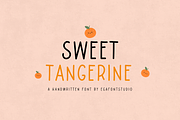 Sweet Tangerine | Handwriting Font, a Handwritten Font by EGAFontStudio (Thumbnail 1 of 8)