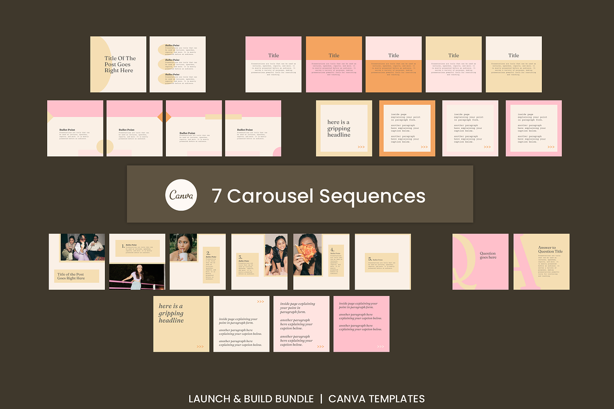 Canva Course Creator Branding Bundle, a Social Media Template by WorkShy Studio (Photo 13 of 21)