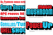 PowerUp Family, a Sans Serif Font by GRYPE (Thumbnail 4 of 9)
