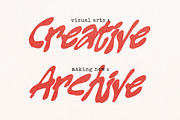 Shaden an Inkbleed Handwritting Font, a Handwritten Font by Blankids Studio (Thumbnail 3 of 9)
