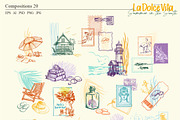 Summer in the South, a Seasonal Illustration by Collection by VY (Thumbnail 5 of 13)