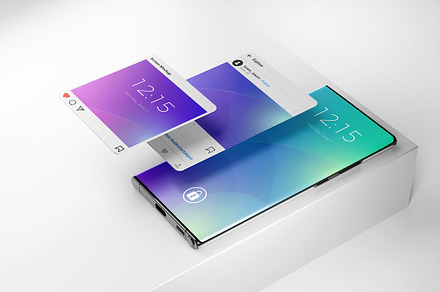 Smartphone Screen Mockup, an Android Mockup by Modaldesain