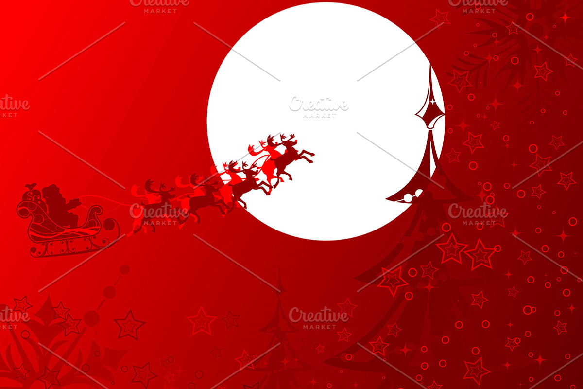 Christmas and New Year Backgrounds, a Decorative Illustration by TAlex (Photo 3 of 7)