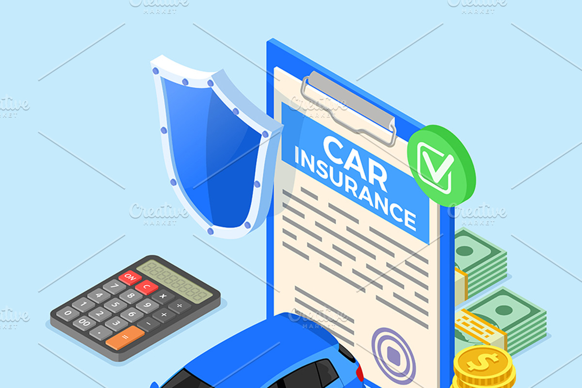 Car Insurance Services Concepts, a Finance Illustration by TAlex (Photo 6 of 6)