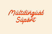Violetta - Bold Groovy Retro Script, a Script Font by dealitastudio (Thumbnail 9 of 10)