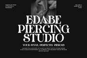 The Choed Display Serif Font, a Serif Font by Perfectype (Thumbnail 7 of 8)