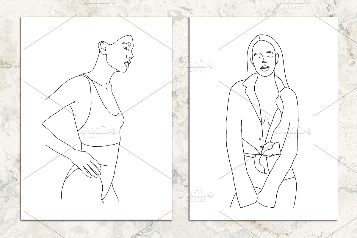 Line Art Print, a Decorative Illustration by Miracles Everywhere (Photo 4 of 6)