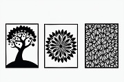 Decorative Tree Floral Tile Pattern, a Decorative Illustration by Artivon (Thumbnail 4 of 6)