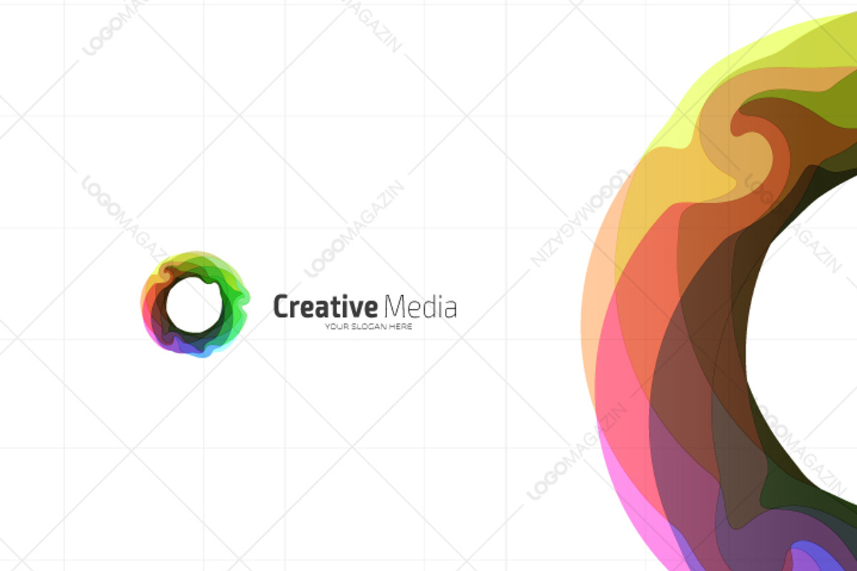 45 Multicolor Logos Bundle, a Branding & Logo Template by LogoBuy (Photo 20 of 25)